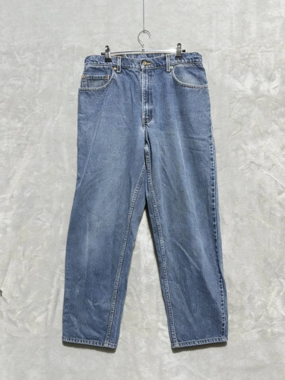 VTG Levi’s 560 Loose Fit Jeans Mens 33x32 Blue Denim Cotton Mid Rise Tapered Leg - Picture 5 of 5